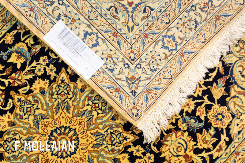 Antique Persian Nain Tudeshk Rug n°:13762678